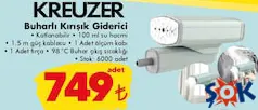 KREUZER BUHARLI KIRIŞIK GİDERİCİ